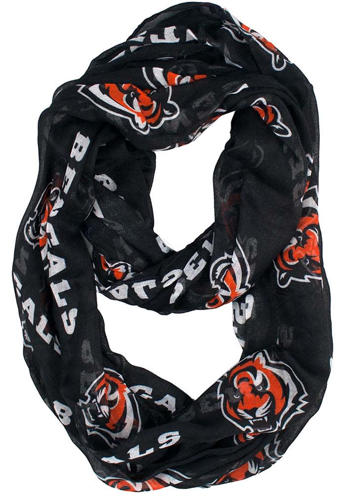 Cincinnati Bengals Sheer Infinity Womens Scarf