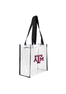 Texas A&amp;M Aggies White Stadium Approved 12 x 12 x 6 Clear Bag