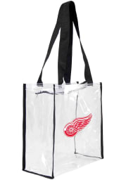 Detroit Red Wings White Clear Tote Clear Bag