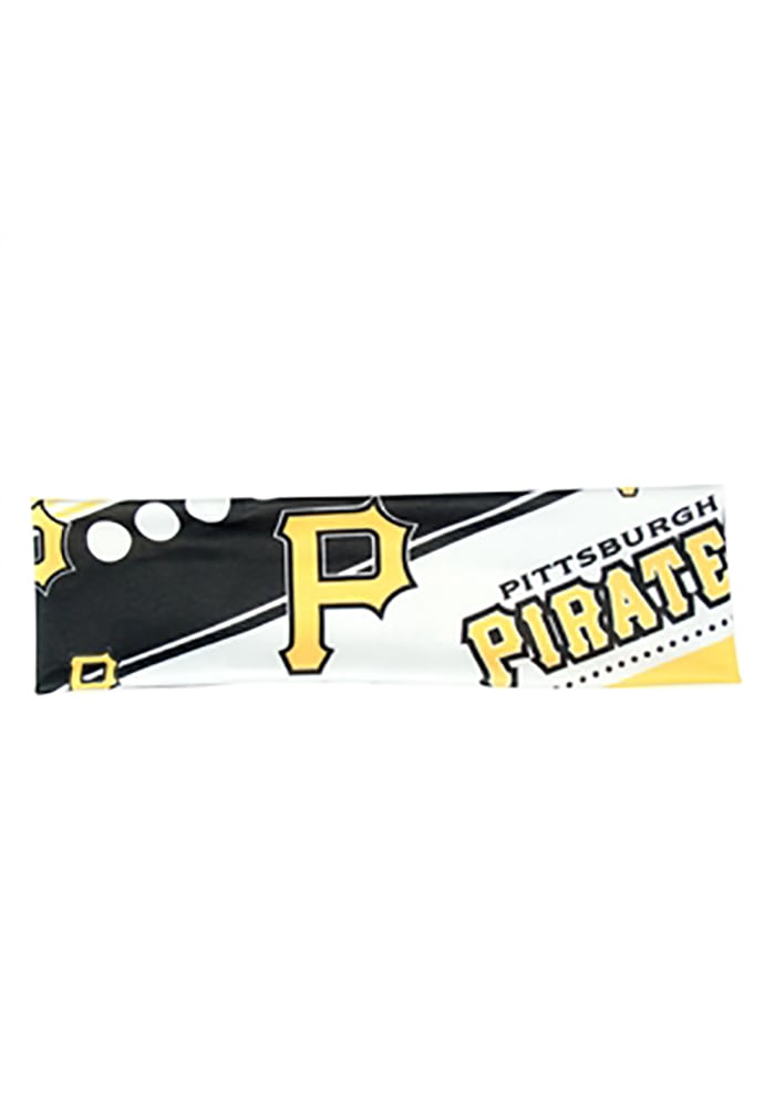 Pittsburgh Pirates Stretch Patterned Womens Headband