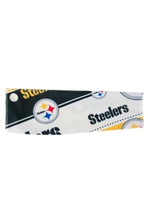 Pittsburgh Steelers Stretch Patterned Womens Headband