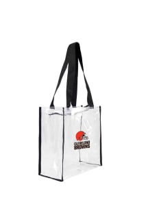 Cleveland Browns White Stadium Approved 12 x 12 x 6 Clear Bag