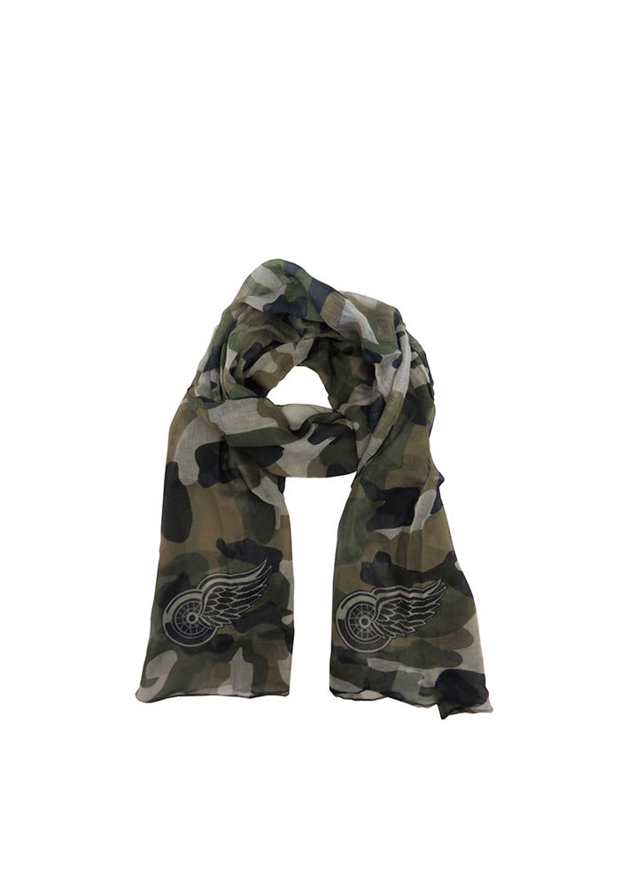 Detroit Red Wings Camo Womens Scarf
