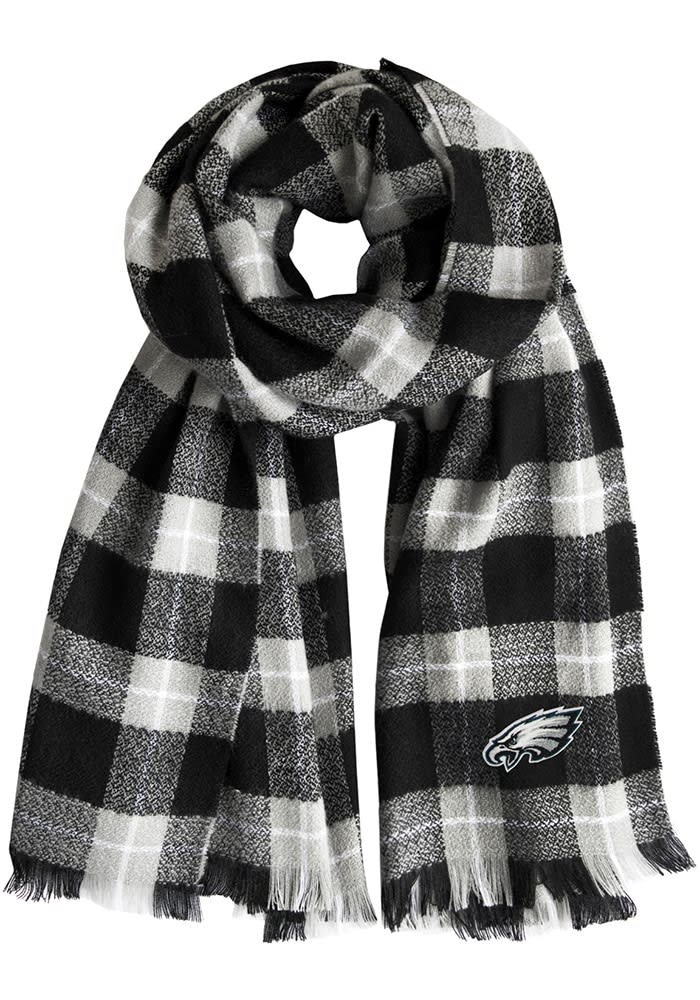 Philadelphia Eagles Plaid Womens Scarf MIDNIGHTGREEN