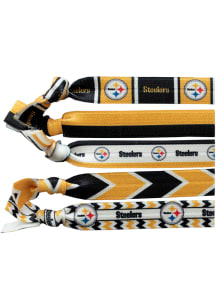 Pittsburgh Steelers Knotted Kids Hair Ribbons