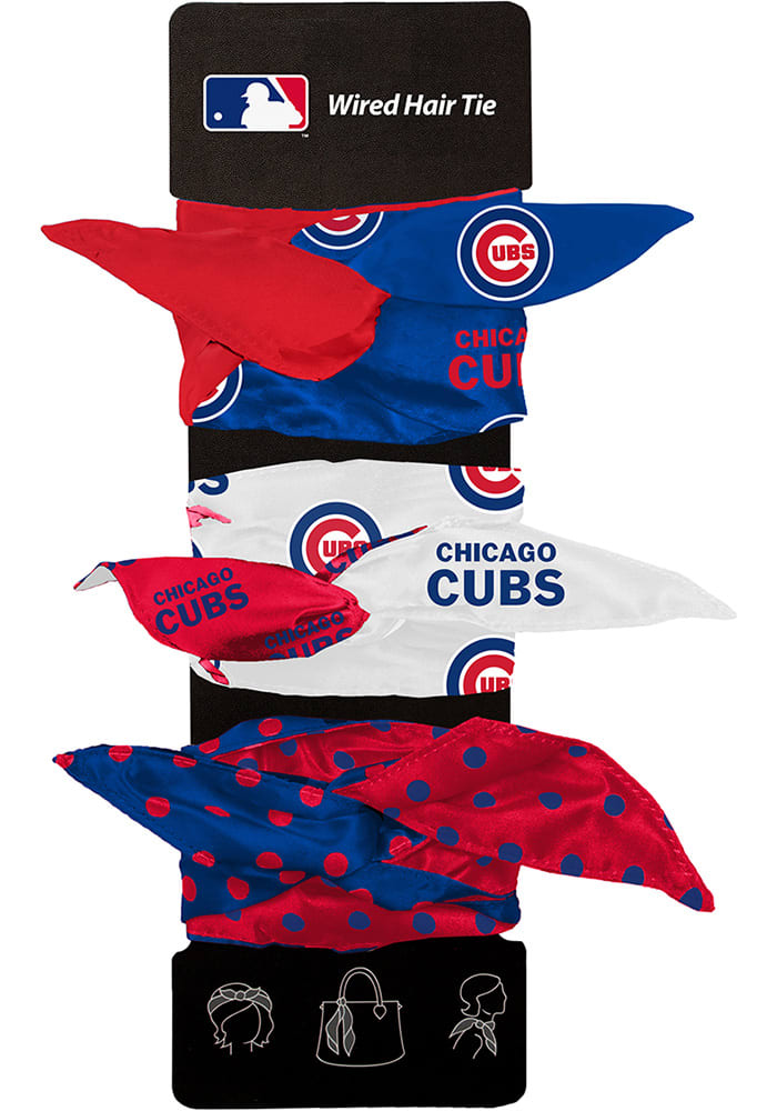 Chicago Cubs Wired Kids Hair Ribbons
