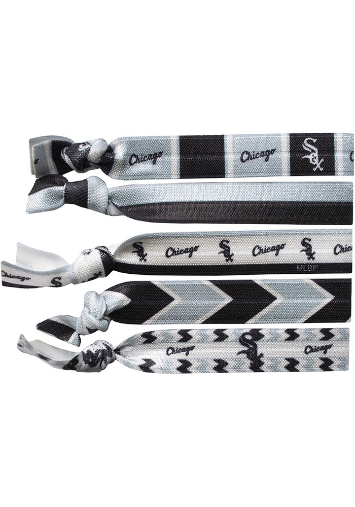 Chicago White Sox Knotted Kids Hair Ribbons