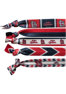 St Louis Cardinals Knotted Kids Hair Ribbons