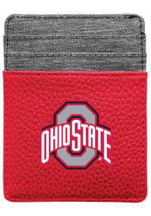 Ohio State Buckeyes Pebble Front Pocket Mens Bifold Wallet