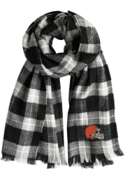 Cleveland Browns Plaid Womens Scarf