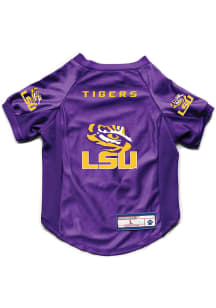 LSU Tigers Team Logo Pet Stretch Pet Jersey