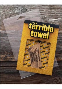 Pittsburgh Steelers Terrible Towel Bronze Ornament