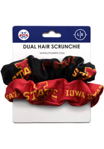 Iowa State Cyclones Dual Hair Twist Womens Hair Scrunchie