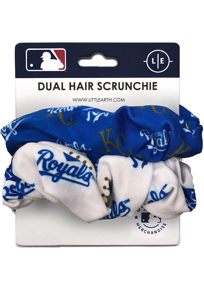 Kansas City Royals Dual Hair Twist Womens Hair Scrunchie