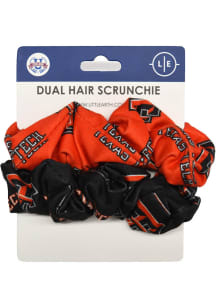 Texas Tech Red Raiders Dual Hair Twist Womens Hair Scrunchie