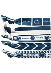 Knotted Hair Tie Penn State Nittany Lions Womens Hair Scrunchie - Navy Blue