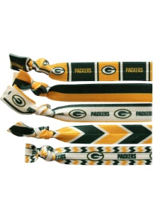 Green Bay Packers Knotted Hair Tie Womens Hair Scrunchie