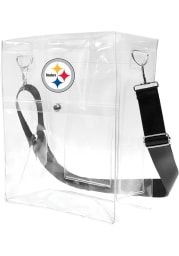 Pittsburgh Steelers White Clear Ticket Clear Bag