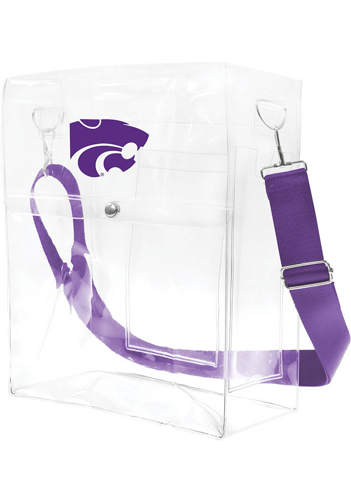 K-State Wildcats White Clear Ticket Clear Bag