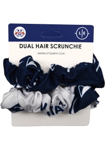 Dual Penn State Nittany Lions Womens Hair Scrunchie - Navy Blue