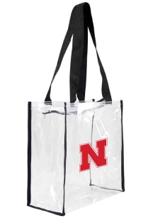 Stadium Approved Nebraska Cornhuskers Clear Bag - White