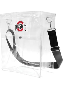 Ohio State Buckeyes White Clear Ticket Clear Bag