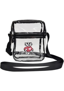 Wisconsin Badgers White Stadium Approved Clear Bag