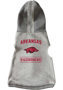 Arkansas Razorbacks Hooded Crewneck Pet T-Shirt