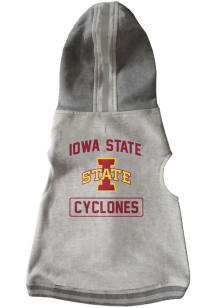 Iowa State Cyclones Hooded Crewneck Pet T-Shirt