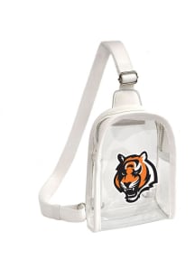 Cincinnati Bengals Orange Mini Sling Clear Bag