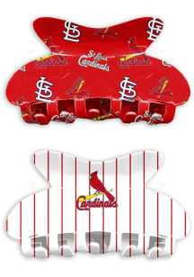 St Louis Cardinals Claw Set of 2 Womens Hair Scrunchie