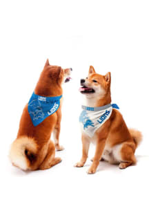 Detroit Lions Home and Away Pet Bandana