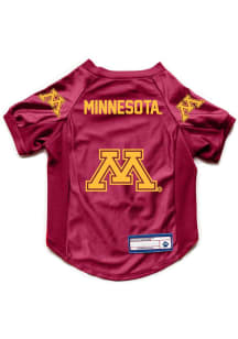 Maroon Minnesota Golden Gophers Pet Stretch Pet Jersey