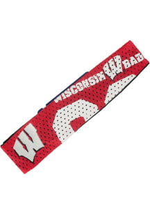 Jersey Fanband Wisconsin Badgers Womens Headband - Cardinal