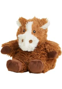 Horse Horse Warmies Plush - Brown