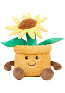 Kansas Yellow Flower Pot Plush - Yellow