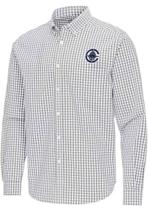 Antigua Los Angeles Clippers Mens Ash Ellis Long Sleeve Dress Shirt