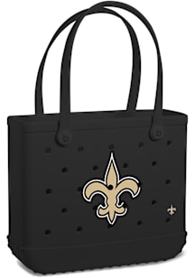 New Orleans Saints Black Medium Bogg Bag Tote