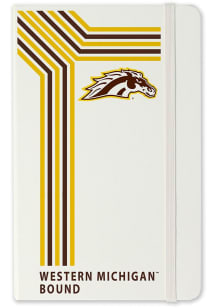 White Western Michigan Broncos School Bound team logo Notebook and Folder