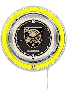 Army Black Knights Double Neon Wall Clock