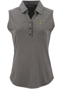 Cutter and Buck Idaho Vandals Womens Black Forge Eco Polo Shirt