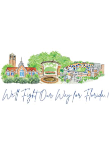 Florida Gators Landmark Postcard