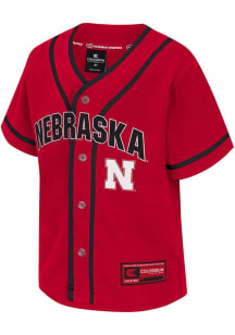 Toddler Nebraska Cornhuskers  Colosseum Wordmark Football Jersey Jersey