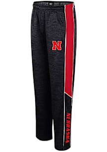 Colosseum Nebraska Cornhuskers Youth Black  Shorts