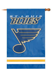 St Louis Blues 28x44 Blue Applique Sleeve Banner
