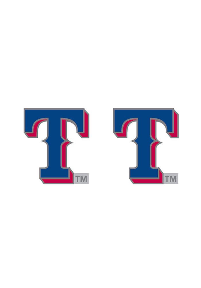 Texas Rangers Logo Post Womens Earrings