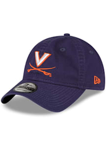 New Era Virginia Cavaliers Core Classic 2.0 Adjustable Hat - Navy Blue