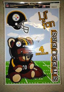 Pittsburgh Steelers Lil Fan Wall Decal