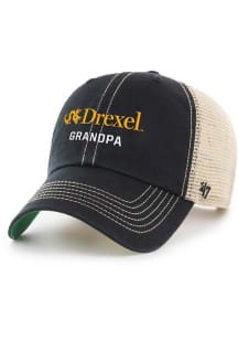 47 Black Drexel Dragons Grandpa Trawler Adjustable Hat