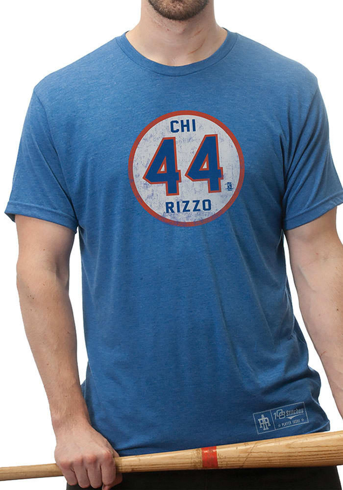 Anthony Rizzo Blue Circle Short Sleeve Player T Shirt